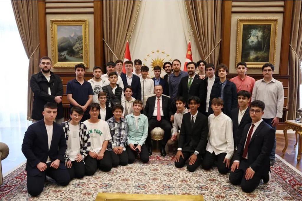 Cumhurbaşkanımız Sayın Recep Tayyip Erdoğan'a Ziyaret