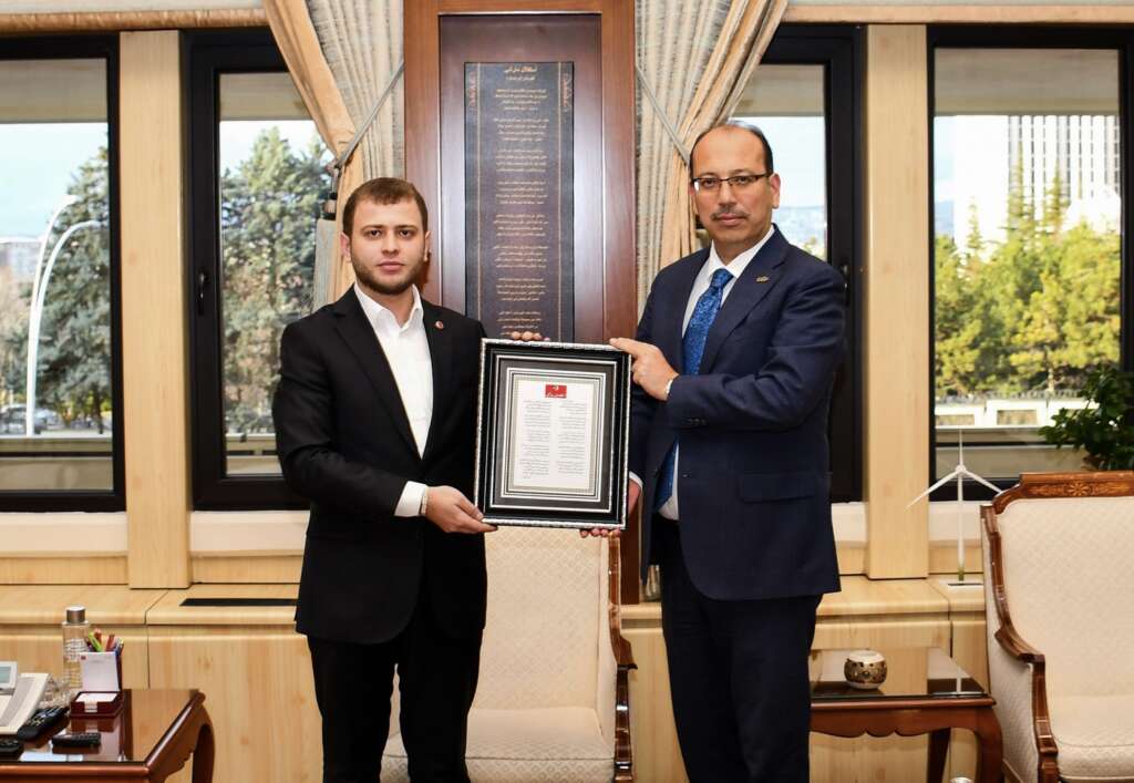 T.C. Sayıştay Başkanı Metin Yener’i ziyaret