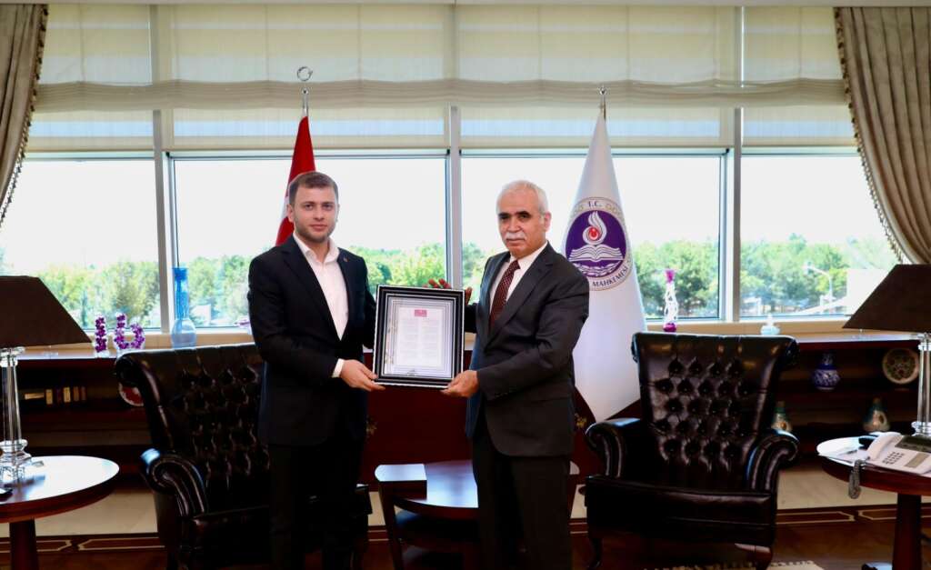 Türkiye İmam Hatipliler Birliği Genel Başkanı Muhammet Samet Akkaya, Anayasa Mahkemesi Başkanı Kadir Özkaya ile Görüştü