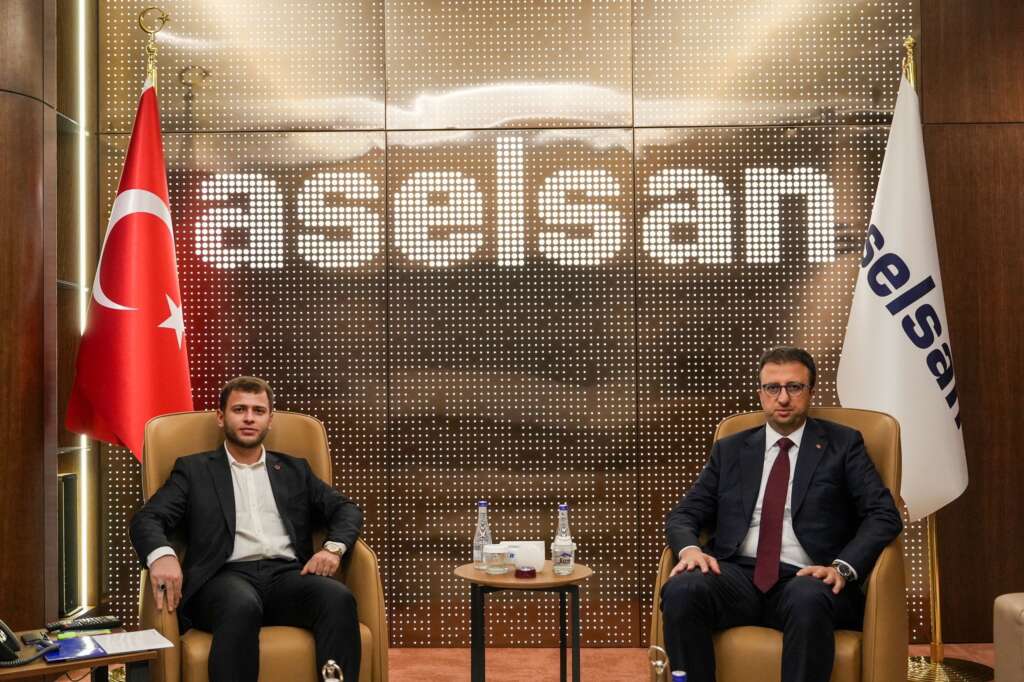 Türkiye İmam Hatiplileri Birliği Genel Başkanı Muhammet Samet Akkaya, ASELSAN Genel Müdürü ile Görüştü