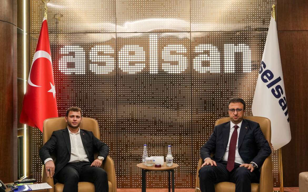 Türkiye İmam Hatiplileri Birliği Genel Başkanı Muhammet Samet Akkaya, ASELSAN Genel Müdürü ile Görüştü