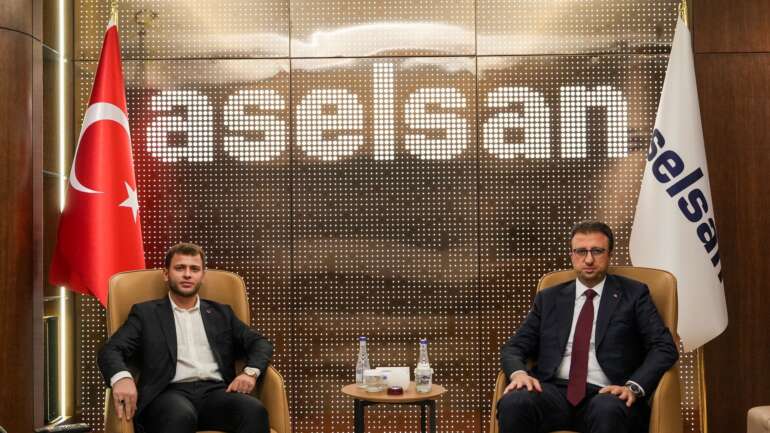 Türkiye İmam Hatiplileri Birliği Genel Başkanı Muhammet Samet Akkaya, ASELSAN Genel Müdürü ile Görüştü